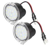 Matybobe White LED Bright Car Rear View Mirror Puddle Lights Premium Quality For Mk5