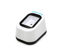 Matybobe Wired Barcode Scanner USB Versatile Scanning Hands-free Scan QR Code 1D&2D for Supermarkets/Stores (White)