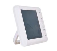 Matybobe Wireless Digital Clock Color LCD Indoor Outdoor Temperature Humidity Monitor Weather Station Portable Hygrometer Thermometer Electronic Calendar Home Forecast Station