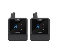 Matybobe Wireless In-Ear Monitor System, UHF Transmission Monitoring for Stage Performance, Noise Canceling, Real Time Sound Monitoring with Headphones Lightweight Design, Rechargeable (1 for 1)