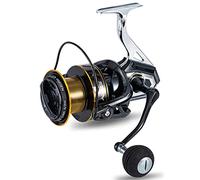 Matymats 12000 Fishing Reels Saltwater, Long Distance Spinning Fishing Reel, Sea Reels, Bass Fishing Reels for Trout Pike, Spinning Reel 33LBs Max Drag, 14+1BB, 4.1:1