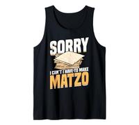 Matzo Funny Jewish Passover Matzo Humor Tank Top