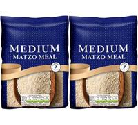 Matzo Meal Bundle with Rakusen's Medium Matzo Meal 375g, Pack Of 2
