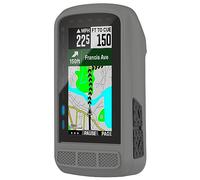 Maucoray Protective Case Compatible for Wahoo Fitness WFCC6 ELEMNT ROAM V2 Cycling Computer, Soft Silicone Bike GPS Protector Bumper Cover (Gray)