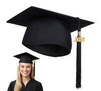 MAUDFEK Graduation Cap, Graduation Hat with 2026 Year Charm and Adjustable Design, Formal Ceremony and Photo Session Accessory for University, College and High School Graduates