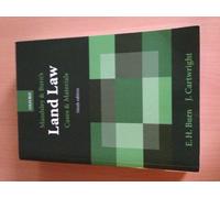 Maudsley & Burn's Land Law Cases and Materials