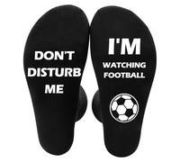 Maudzlan Funny Socks,Novelty Socks for Men Women, I'M NOT SLEEPING I'M JUST GLOSING MY EYES Socks,Christmas Birthday Gifts
