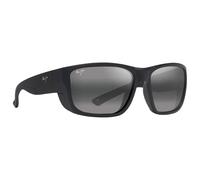 Maui Jim - Amberjack Noir Mat Neutral Grey Mineral Superthin - Sunglasses