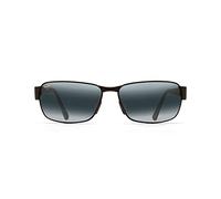 Maui Jim Black Coral Rectangular Sunglasses