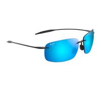 Maui Jim - Breakwall Shiny Black Blue Hawaii MauiPure - Sunglasses