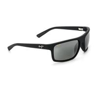 Maui Jim - Byron Bay Black Matte Rubber Grey - Sunglasses