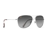 Maui Jim - Cliff House Matte Silver Gris Neutre Evolution Maui Gradient - Sunglasses