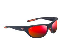 Maui Jim - Haulani Matte Solid Dark Blue Orange Hawaii Lava Minéral Superthin - Sunglasses