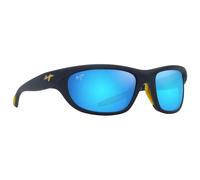Maui Jim MJ0349S 003 Man Sunglasses Bio-injected Blue Blue Squared