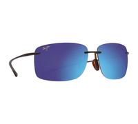 Maui Jim - Hema Mat Dark Brown Blue Hawaii Maui Pure Lt - Sunglasses