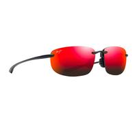Maui Jim - Hookipa Asian Fit Noir Mat Hawaii Lava MauiPure - Sunglasses