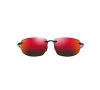 Maui Jim - Hookipa Asian Fit Noir Mat Hawaii Lava MauiPure - Sunglasses