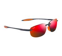 Maui Jim - Hookipa Ultra Asian Fit Matte Solid Dark Blue Hawaii Lava MauiUltra - Sunglasses