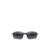 Maui Jim Ho'okipa Ultra G rimless rectangle-frame sunglasses - Black 65