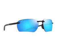 Maui Jim - Hookipa Ultra G Shiny Black Grey Blue Hawaii MauiUltra - Sunglasses