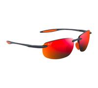 Maui Jim - Hookipa Ultra Matte Solid Dark Blue Hawaii Lava MauiUltra - Sunglasses