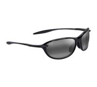 Maui Jim - Hookipa Ultra R Shiny Black Neutral Grey MauiUltra - Sunglasses
