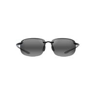 Maui Jim - Ho'okipa Xlarge Noir Brillant Neutral Grey MauiPure - Sunglasses
