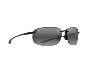 Maui Jim - Ho'okipa Xlarge Noir Brillant Neutral Grey MauiPure - Sunglasses