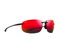 Maui Jim - Ho'okipa Xlarge Noir Mat Hawaii Lava MauiPure - Sunglasses