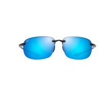 Maui Jim - Ho'okipa Xlarge Gris Translucide Blue Hawaii MauiPure - Sunglasses