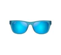 Maui Jim Kaulike Sunglasses Unisex Adult, Matte Trans Blue, 53-19-145