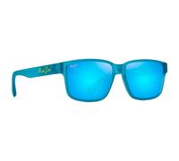 Maui Jim - Kuniahi Asian Fit Matte Trans Blue Blue Hawaii MauiPure - Sunglasses