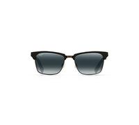 Maui Jim Ladies Kawika Sunglasses Shiny Black with Antique Pewter Hawaii Lava Polarized, Glossy black with antique pewter/Hawaii lava polarised, Medium