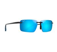 Maui Jim Laulima Polarized Sunglasses Blue Blue Hawaii/CAT3