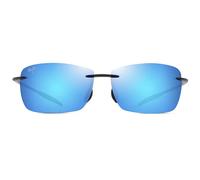 Maui Jim - Lighthouse Shiny Black Blue Hawaii MauiPure - Sunglasses