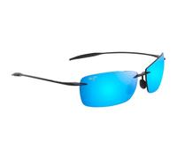 Maui Jim - Lighthouse Shiny Black Blue Hawaii MauiPure - Sunglasses