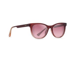 Maui Jim - Lonomea Shiny Translucide Red Light Pink Maui Rose Minéral Superthin - Sunglasses