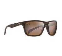 Maui Jim - Makoa Matte Brown Wood Grain Hcl Bronze Superthin GlassW - Sunglasses