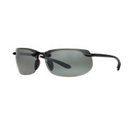 Maui Jim Man Sunglass Banyans - Frame color: Rootbeer, Lens color: Grey Mirror Polarised