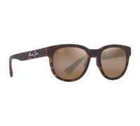 Maui Jim MJ0668S 002 Man Sunglasses Injected Havana Bronze Round