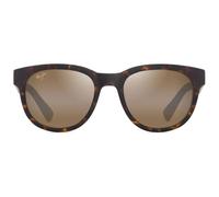 Maui Jim MJ0668S 002 Man Sunglasses Injected Havana Bronze Round