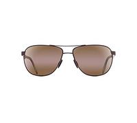 Maui Jim Men's H728-01M Sunglasses, Marron Mate, 61/16/140
