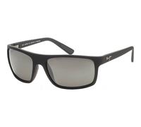 Maui Jim - Byron Bay Black Matte Rubber Grey - Sunglasses