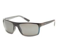 Maui Jim Men's MJ0746S-002 Byron Bay Square/Rectangle Sunglasses in Blue Maui Jim Blue One Size