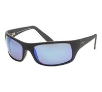 Maui Jim Men's MJ0766S-002 Kanaio Coast Square/Rectangle Sunglasses in Black Maui Jim Black One Size