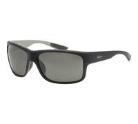 Maui Jim Men's MJ0815S-001 Southern Cross Square/Rectangle Sunglasses in Black Maui Jim Black One Size