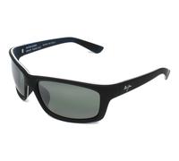 Maui Jim Men's & Women's Kanaio Coast Polarized Rectangle Sunglasses, Matte Soft