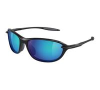 Maui Jim MJ0339S 002 Man Sunglasses Bio-injected Black Blue Round