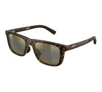 Maui Jim MJ0341S 002 Man Sunglasses Bio-injected Havana Bronze Squared
