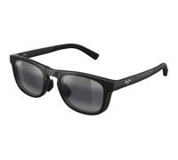 Maui Jim MJ0342S 001 Unisex Sunglasses Bio-injected Black Grey Squared